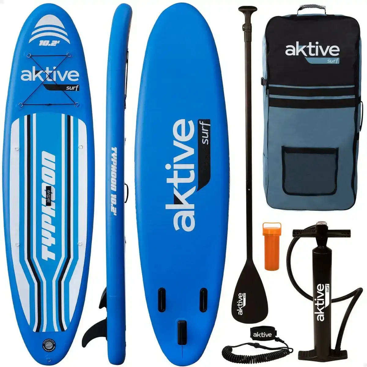 Planche de paddle surf gonflable avec accessoires aktive typhoon_5726. Bienvenue chez DIAYTAR COTE D'IVOIRE - Où Choisir est une Invitation au Voyage. Explorez notre boutique en ligne et découvrez des produits qui vous transportent dans l'univers du Côte d'Ivoire.