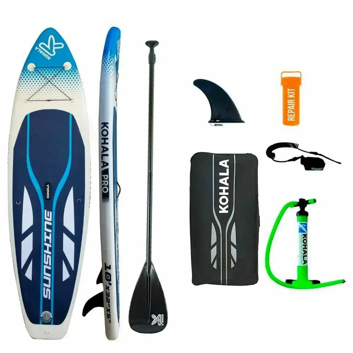 Planche de paddle surf gonflable avec accessoires kohala sunshine blanc 305 x 81 x 12 cm _8659. Entrez dans l'Univers de DIAYTAR COTE D'IVOIRE - Où Chaque Produit est une Découverte. Explorez notre gamme variée et trouvez des articles qui vous surprennent et vous inspirent.