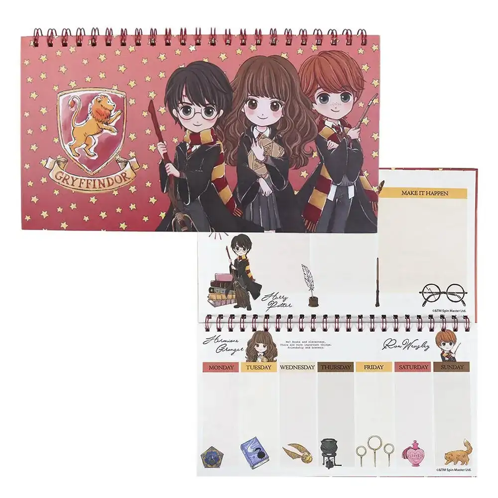 Planificateur hebdomadaire harry potter 35 x 16 7 x 1 cm _9578. DIAYTAR COTE D'IVOIRE - Votre Portail Vers l'Exclusivité. Explorez notre boutique en ligne pour découvrir des produits uniques et raffinés, conçus pour ceux qui recherchent l'excellence.