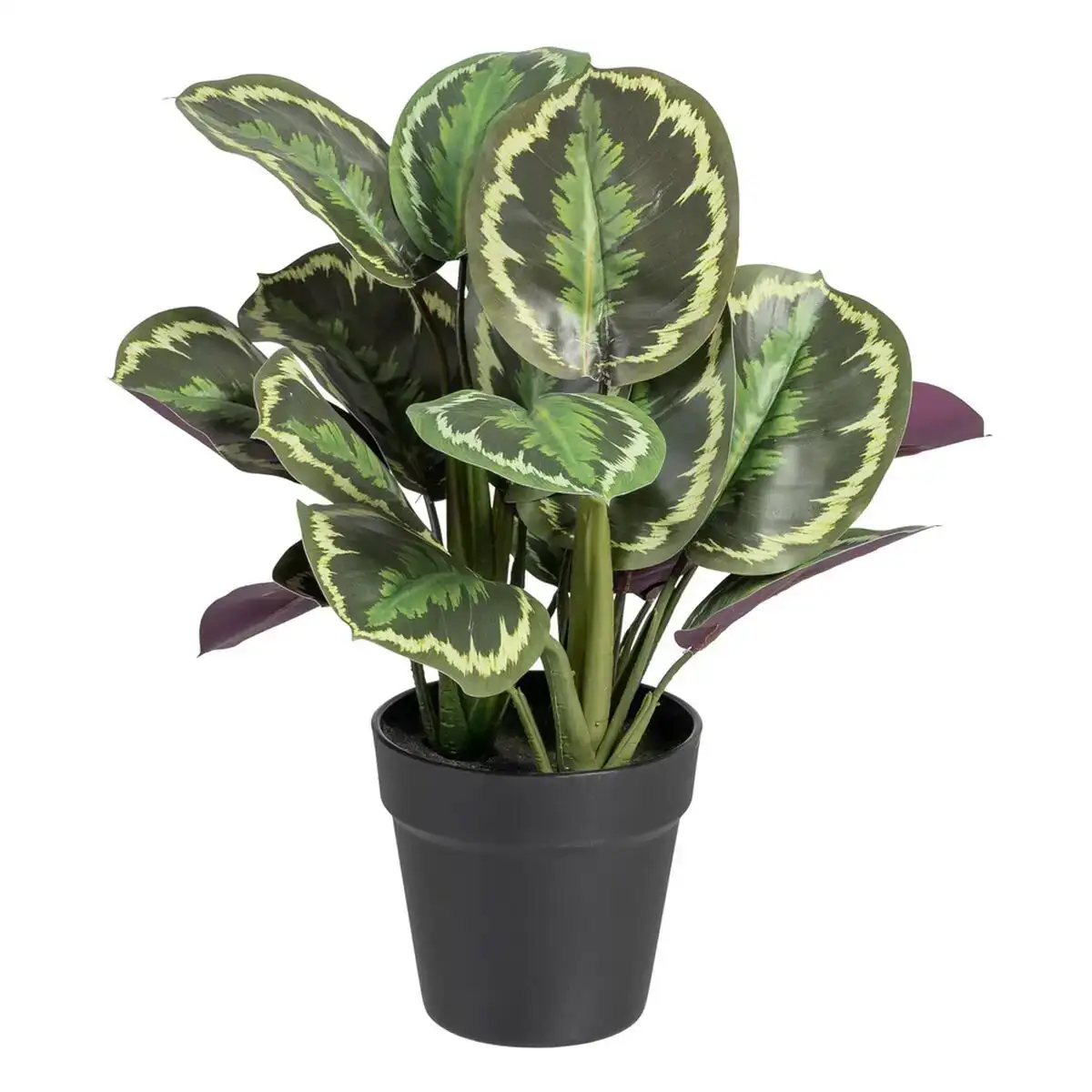 Plante decorative 37 x 37 x 41 cm vert pvc_7131. DIAYTAR COTE D'IVOIRE - Là où le Shopping Devient une Expérience. Naviguez à travers notre catalogue diversifié et découvrez des produits qui ajoutent de la couleur et de la passion à votre vie.