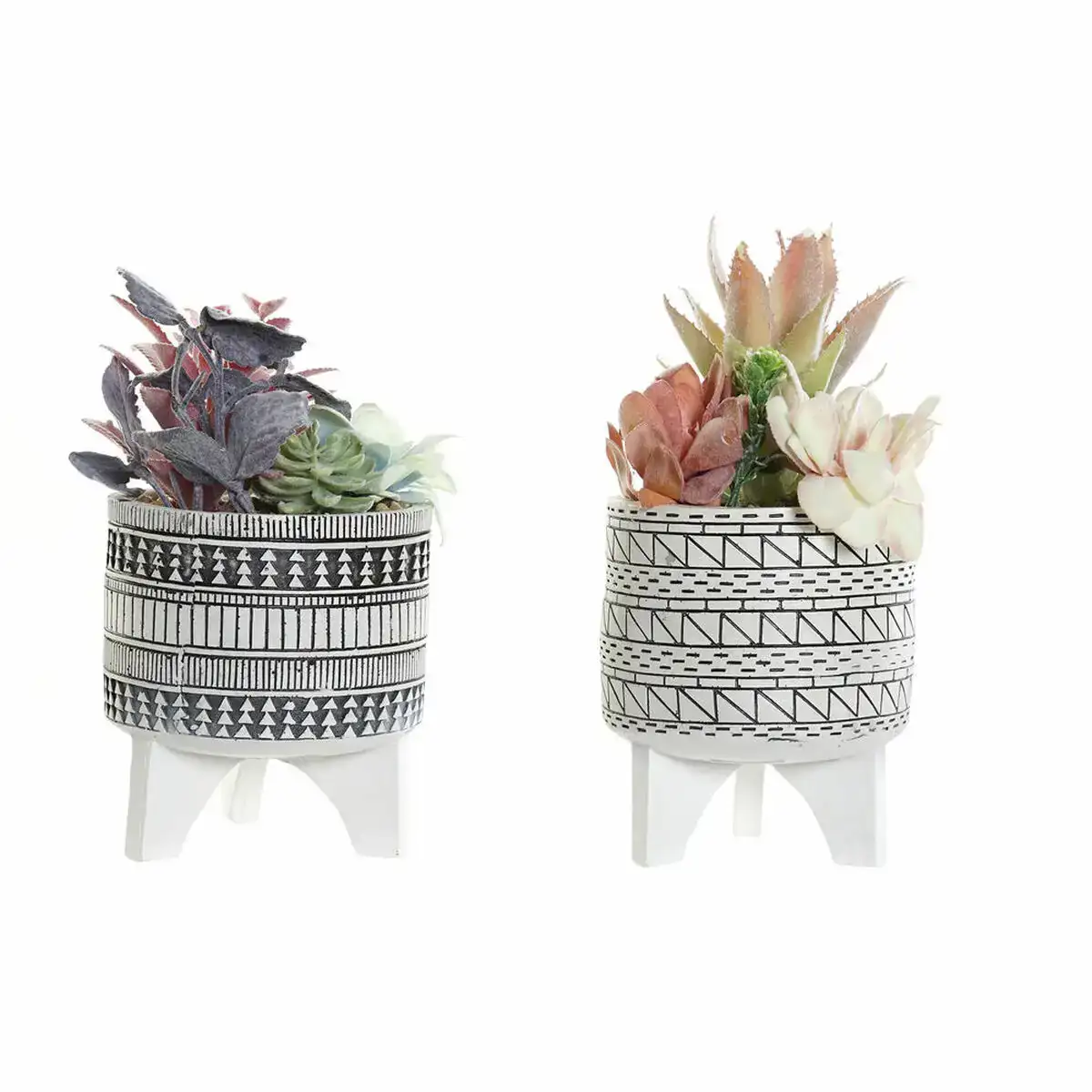 Plante decorative dkd home decor cactus resine polyethylene 11 x 11 x 21 cm 2 unites _8382. DIAYTAR COTE D'IVOIRE - Votre Passage vers la Découverte. Explorez notre boutique en ligne pour trouver des trésors qui vous attendent, du traditionnel à l'avant-garde.