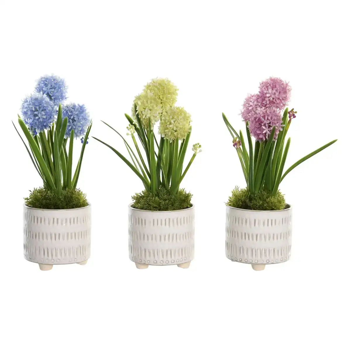 Plante decorative dkd home decor mousse bleu rose jaune polypropylene 15 x 15 x 30 cm 3 pieces _9677. DIAYTAR COTE D'IVOIRE - Où Choisir est un Acte d'Amour pour le Côte d'Ivoire. Explorez notre boutique en ligne et choisissez des articles qui célèbrent la culture et l'artisanat du pays.
