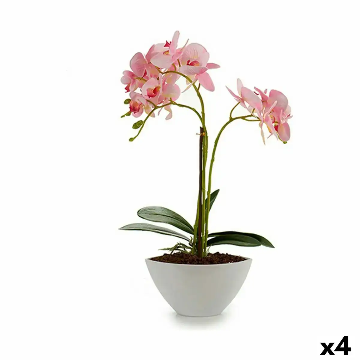 Plante decorative orchidee 16 x 49 x 28 cm plastique 4 unites _9983. DIAYTAR COTE D'IVOIRE - Là où la Qualité se Marque d'une Touche Côte d'Ivoireaise. Naviguez à travers notre boutique en ligne et choisissez des produits qui allient excellence et tradition.