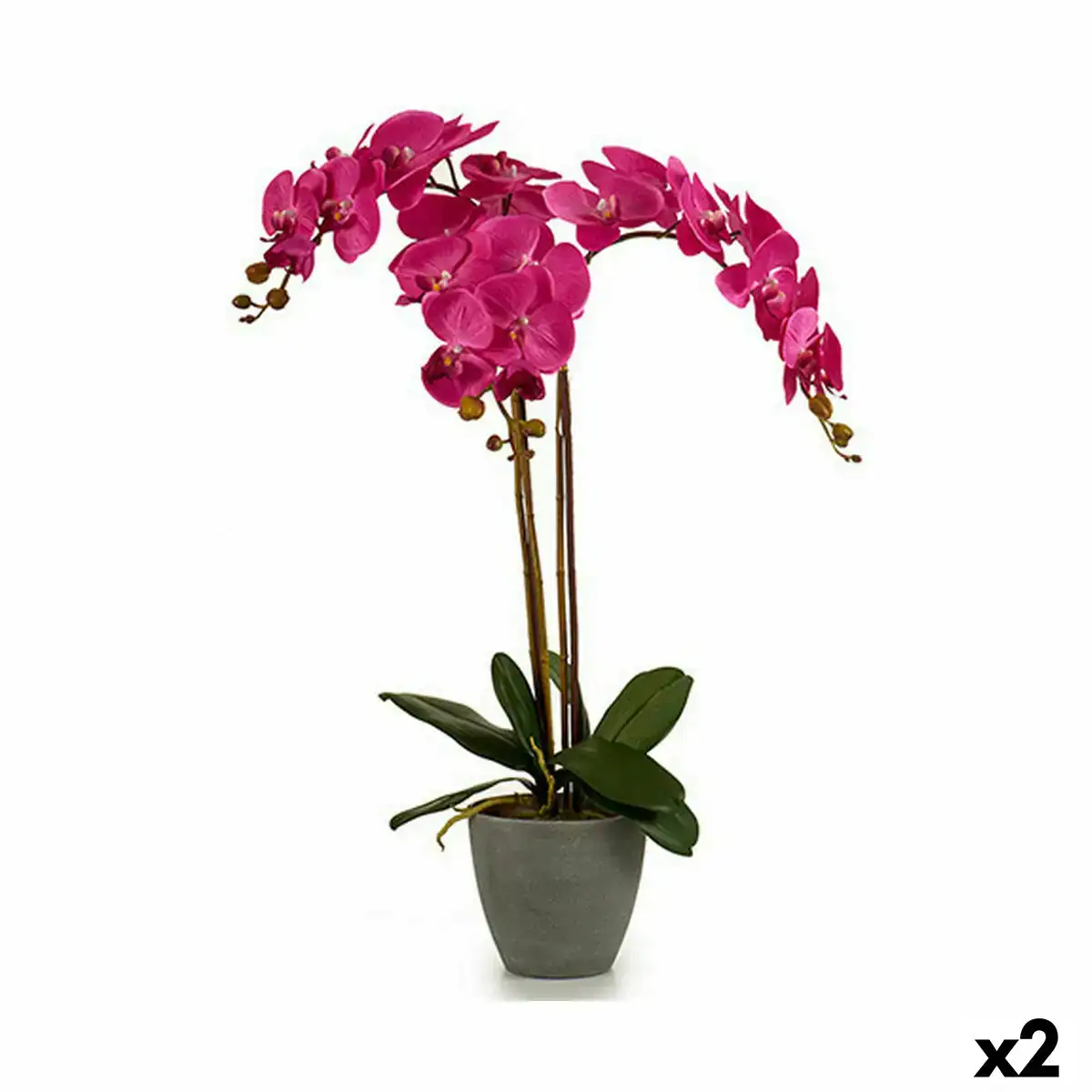 Plante decorative orchidee plastique 60 x 78 x 44 cm 2 unites _4680. Bienvenue chez DIAYTAR COTE D'IVOIRE - Où Chaque Produit a son Histoire. Plongez dans notre sélection diversifiée et découvrez des articles qui racontent le riche patrimoine sénégalais.