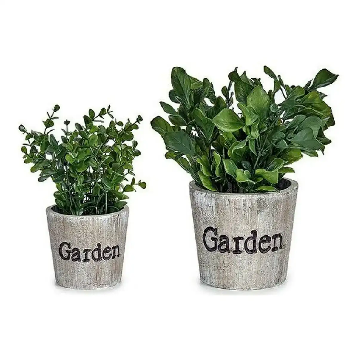 Plante decorative vert plastique 16 x 22 x 16 cm_7306. DIAYTAR COTE D'IVOIRE - Où Choisir Devient une Expression de Soi. Découvrez notre boutique en ligne et trouvez des articles qui révèlent votre personnalité et votre style.