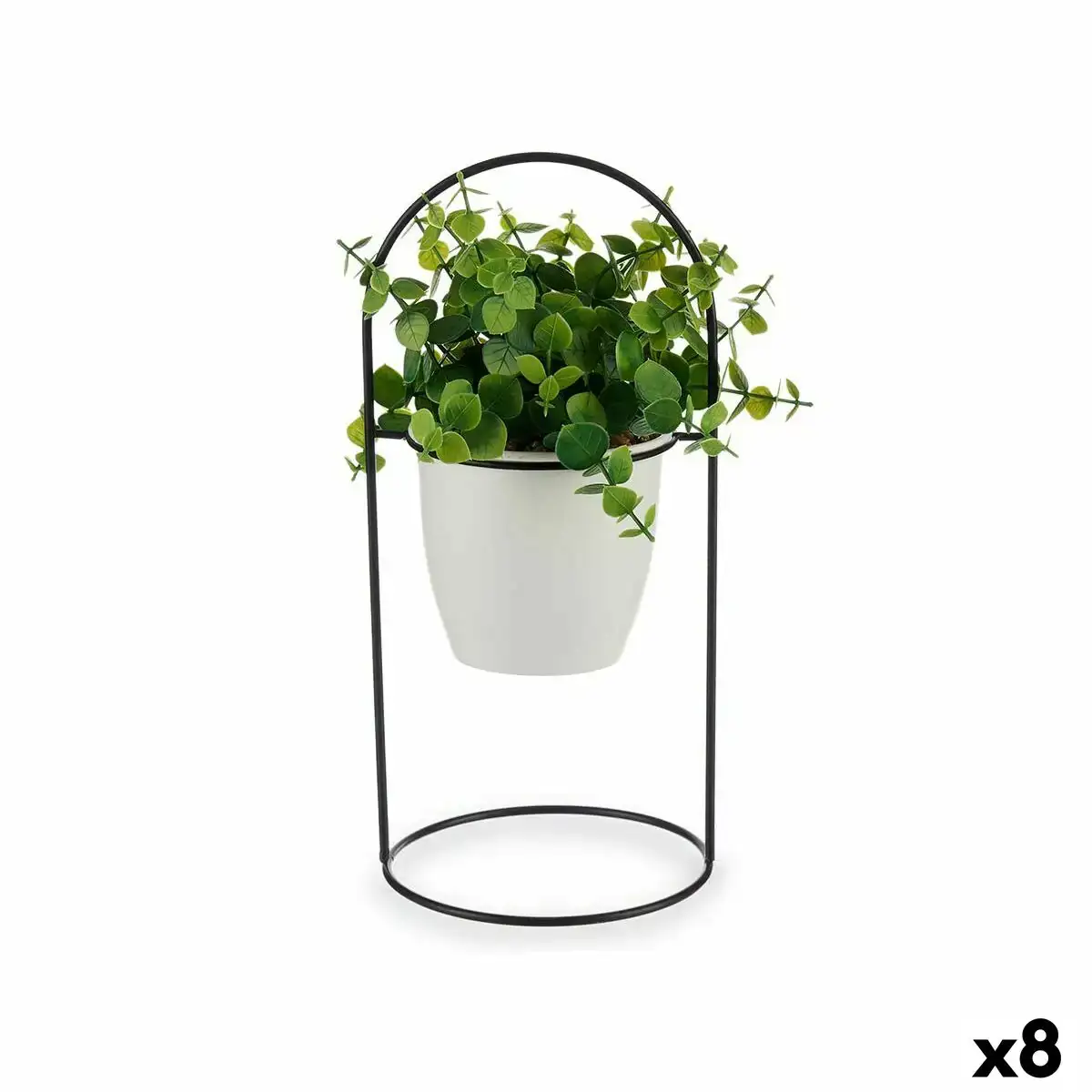 Plante decorative volets ronde metal plastique 21 x 30 x 21 cm 8 unites _1301. DIAYTAR COTE D'IVOIRE - Là où Vos Rêves Prendent Forme. Plongez dans notre catalogue diversifié et trouvez des produits qui enrichiront votre quotidien, du pratique à l'exceptionnel.