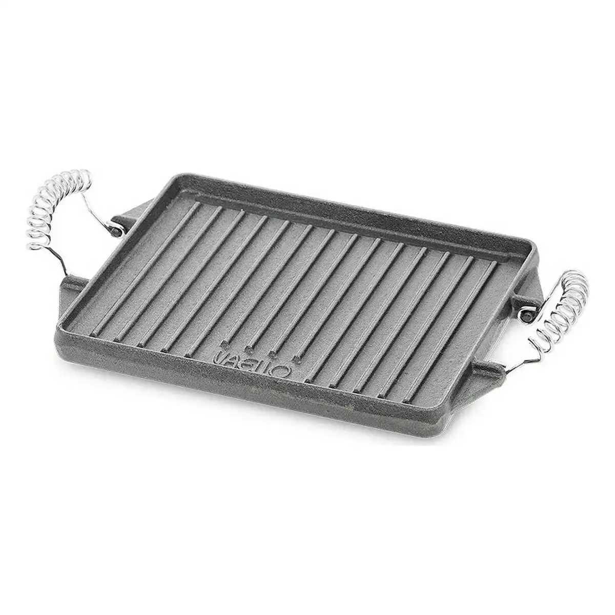 Plaque chauffantes grill vaello rectangulaire gris fonte 27 x 21 cm _7310. DIAYTAR COTE D'IVOIRE - Où Choisir Devient un Acte de Découverte. Découvrez notre gamme et choisissez des produits qui éveillent votre curiosité et élargissent vos horizons.