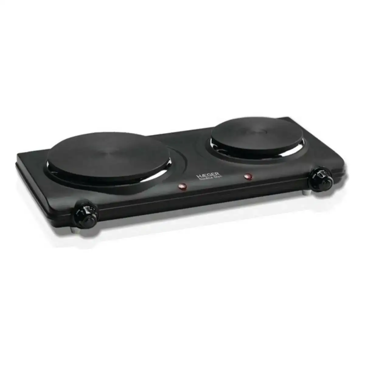 Plaque electrique haeger double disc noir 2 feux a gaz 2250w_8524. DIAYTAR COTE D'IVOIRE - L'Art de Magasiner sans Limites. Naviguez à travers notre collection diversifiée pour trouver des produits qui élargiront vos horizons shopping.
