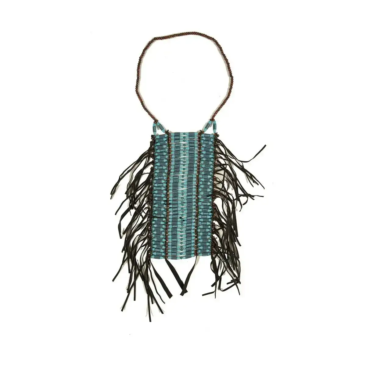 Plastron my other me bleu amerindien taille unique_7529. DIAYTAR COTE D'IVOIRE - Là où la Qualité est Non Négociable. Parcourez notre boutique en ligne pour découvrir des produits qui incarnent le raffinement et l'excellence du Côte d'Ivoire.