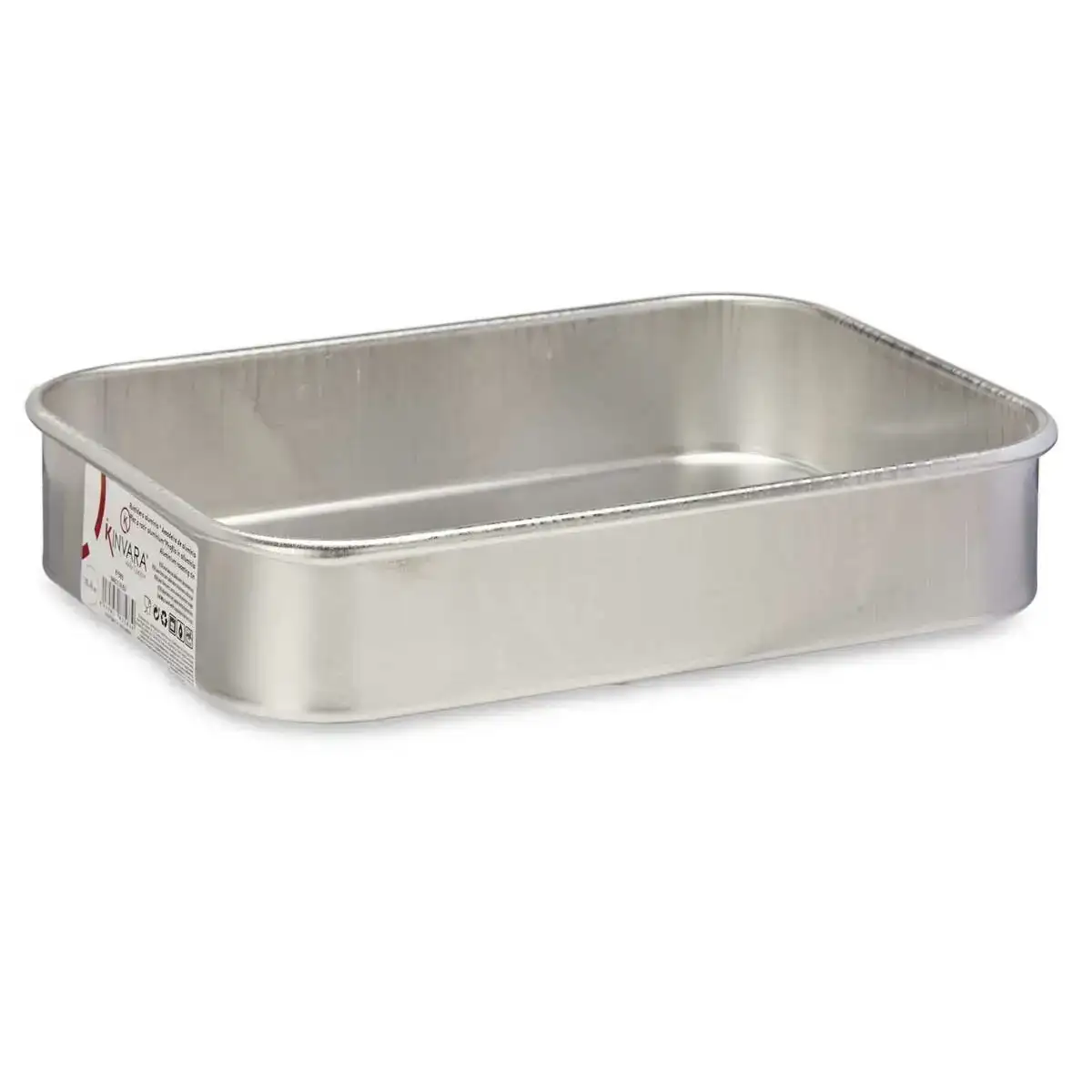Plat a gratin argente aluminium 18 x 5 x 25 cm _4618. DIAYTAR COTE D'IVOIRE - Où Choisir est un Plaisir Responsable. Parcourez notre catalogue et choisissez des produits qui incarnent notre engagement envers des pratiques durables et éthiques.