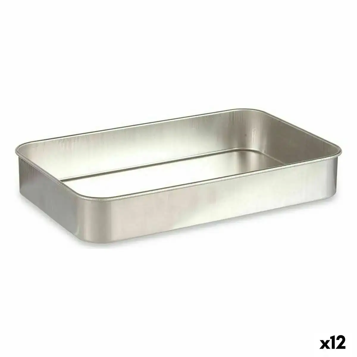 Plat a gratin argente aluminium 41 x 6 5 x 26 cm 12 unites _8603. DIAYTAR COTE D'IVOIRE - Là où la Tradition Devient Tendance. Naviguez à travers notre boutique en ligne et choisissez des produits qui allient l'authenticité au contemporain.