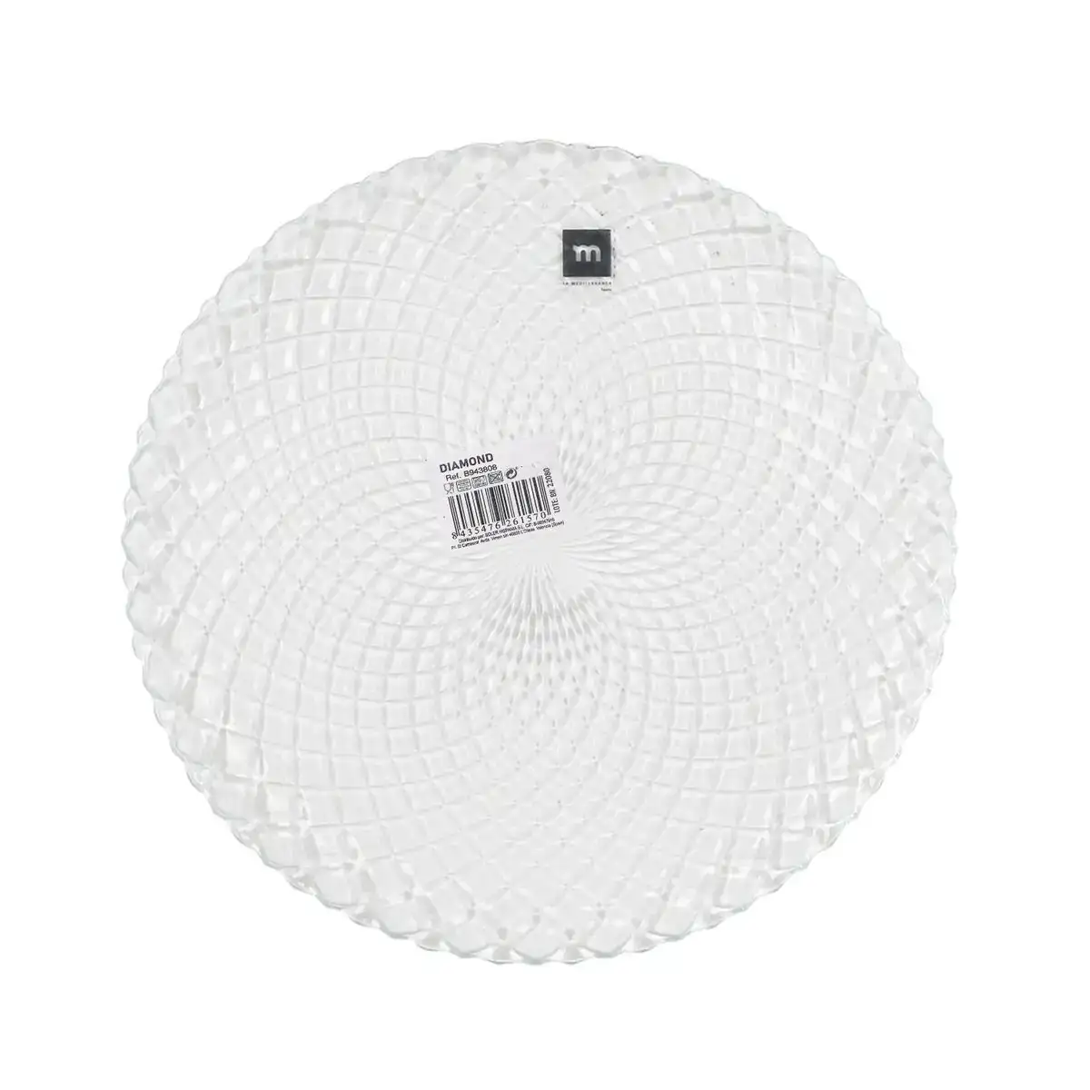 Plat a gratin la mediterranea diamond verre o 31 cm_3270. DIAYTAR COTE D'IVOIRE - Votre Univers Shopping Éclectique. Explorez nos offres variées et découvrez des articles qui embrassent la diversité et la polyvalence de vos besoins.