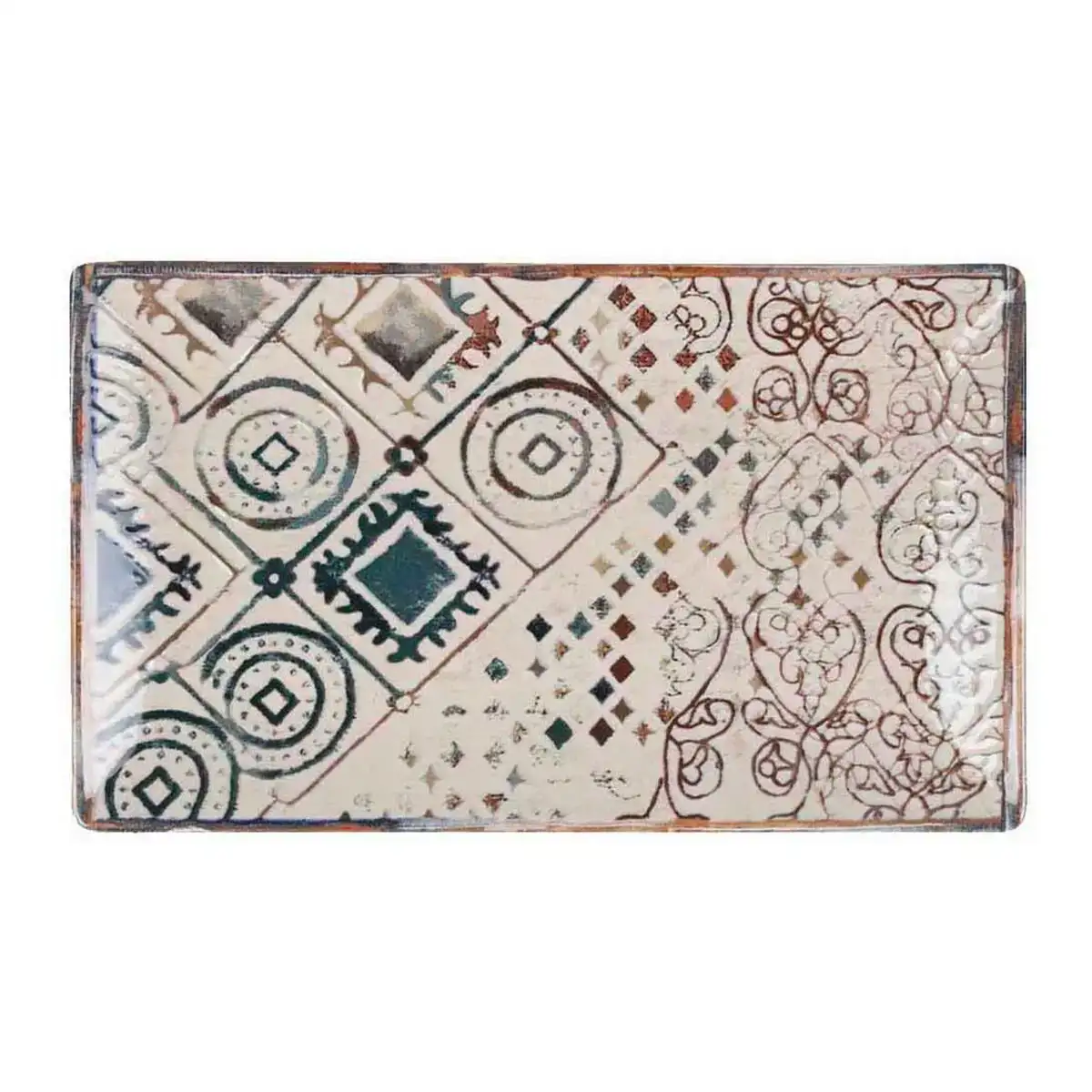 Plat a gratin la mediterranea grecia porcelaine rectangulaire 25 3 x 15 x 1 8 cm_6352. DIAYTAR COTE D'IVOIRE - Là où Chaque Achat Contribue à un Rêve. Naviguez à travers notre boutique en ligne et soutenez des artisans talentueux tout en acquérant des trésors.