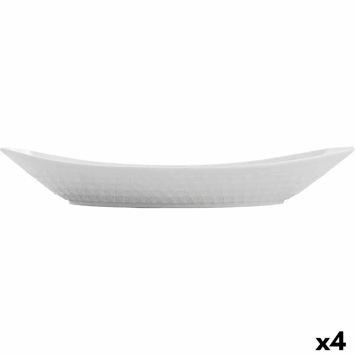 Plat a gratin quid gastro ceramique blanc 39 5 x 19 x 8 cm 4 unites _5938. DIAYTAR COTE D'IVOIRE - Là où la Diversité Rencontre la Qualité. Parcourez notre gamme complète et trouvez des produits qui incarnent la richesse et l'unicité du Côte d'Ivoire.