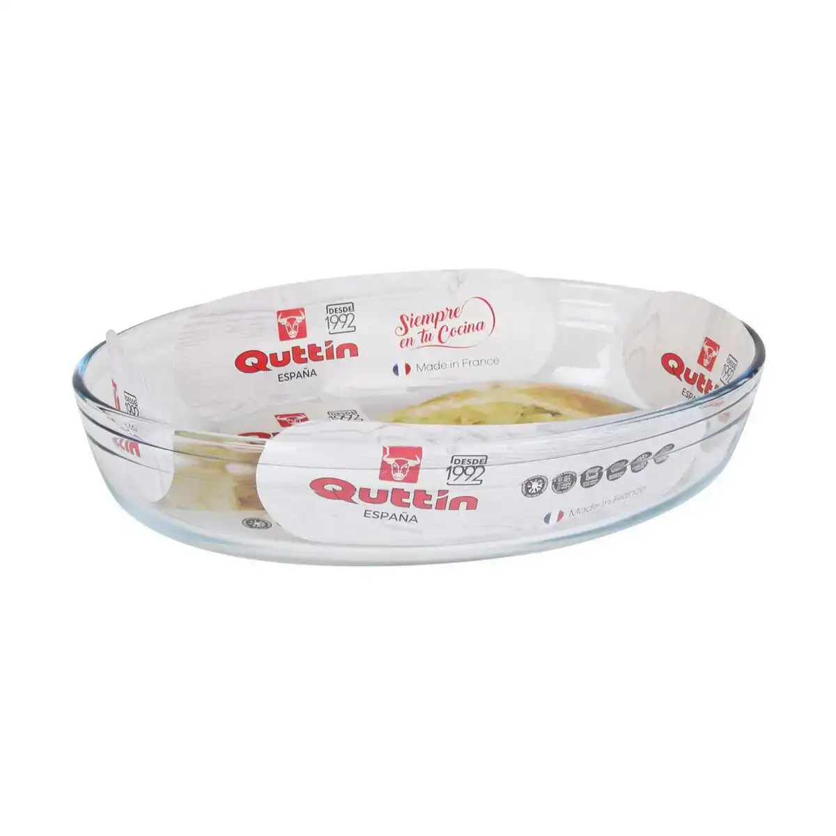 Plat a gratin quttin quttin 30 1 x 20 9 x 6 3 cm verre_2586. DIAYTAR COTE D'IVOIRE - Où Choisir est un Acte de Création. Naviguez à travers notre plateforme et choisissez des produits qui complètent votre histoire personnelle.