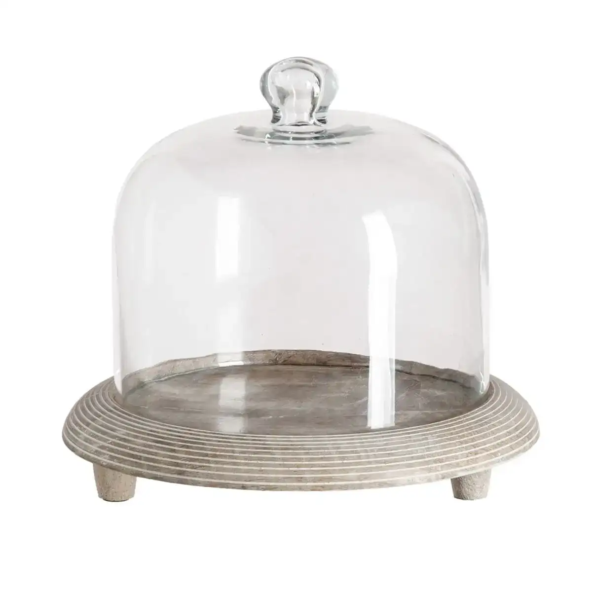 Plat a tarte 23 x 23 x 21 cm verre naturel bois_6729. Bienvenue chez DIAYTAR COTE D'IVOIRE - Où Votre Shopping Prend Vie. Découvrez notre univers et dénichez des trésors qui ajoutent de la couleur à votre quotidien.