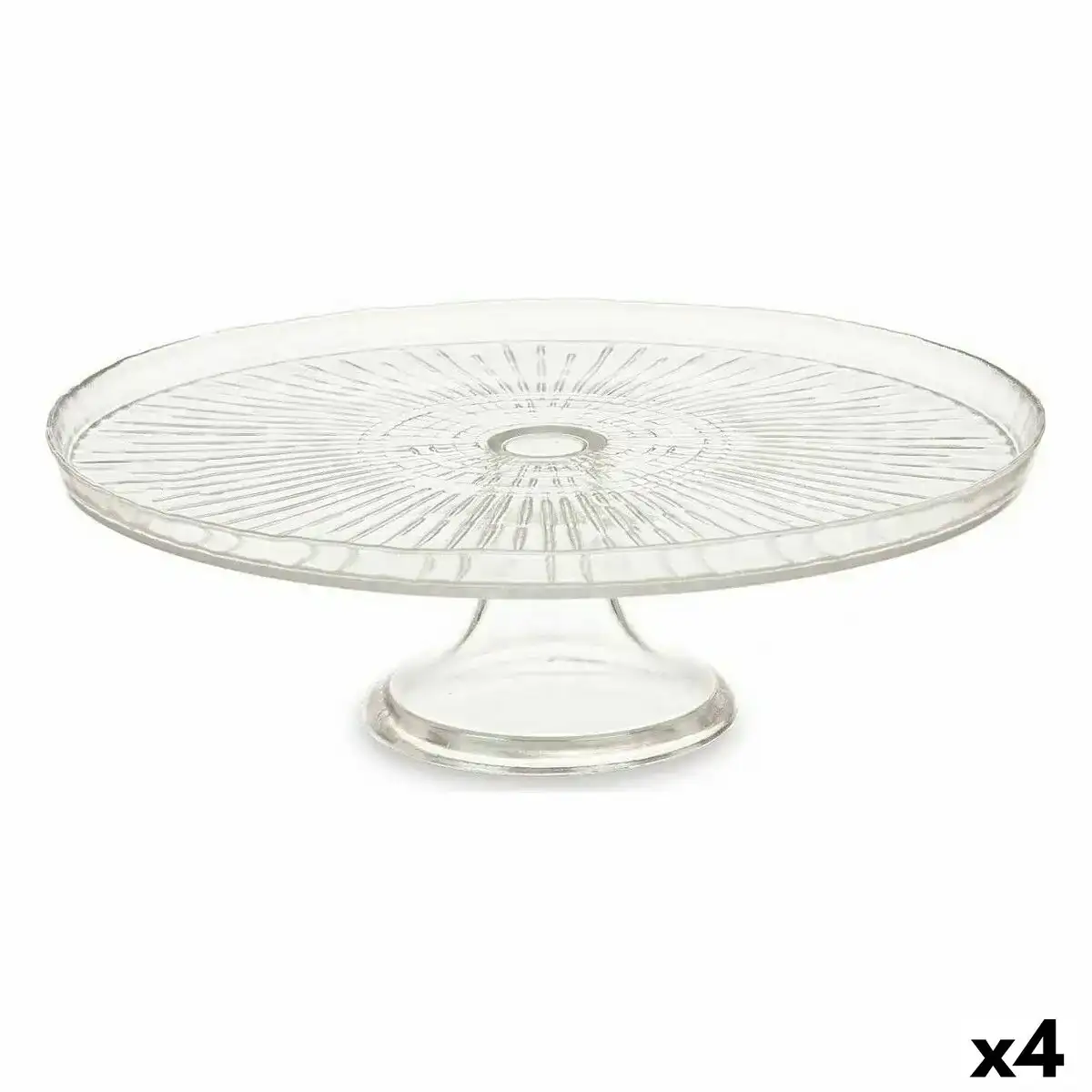 Plat a tarte 31 x 10 5 x 31 cm verre transparent 4 unites _1062. Bienvenue sur DIAYTAR COTE D'IVOIRE - Là où le Shopping Devient une Aventure. Explorez notre catalogue et dénichez des trésors qui élargiront votre horizon shopping.