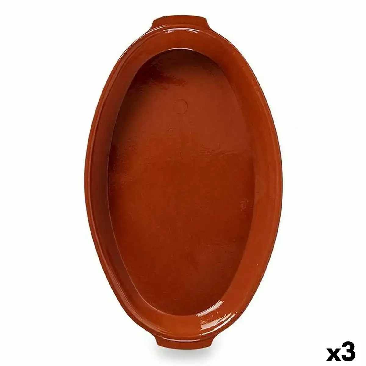 Plat de four faience 3 unites 56 x 7 5 x 32 cm_7307. Bienvenue sur DIAYTAR COTE D'IVOIRE - Où Chaque Article a son Histoire. Découvrez notre sélection méticuleuse de produits qui racontent l'authenticité et la beauté du Côte d'Ivoire.