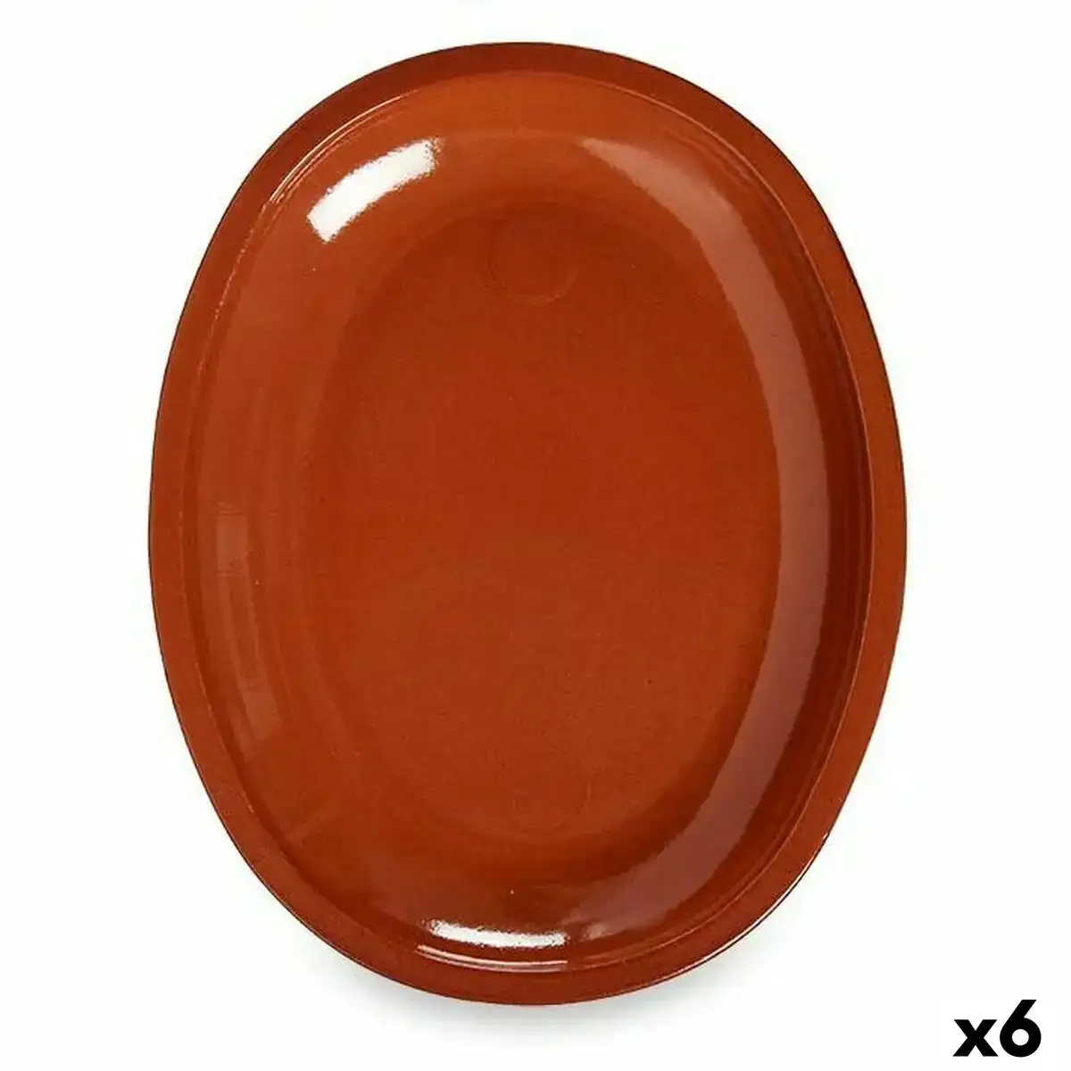 Plat de four faience 6 unites 24 5 x 3 x 30 5 cm_4055. DIAYTAR COTE D'IVOIRE - Là où la Tradition Devient Tendance. Naviguez à travers notre boutique en ligne et choisissez des produits qui allient l'authenticité au contemporain.