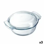 Plat de four pyrex classic vidrio avec couvercle transparent verre 33 x 26 x 12 cm 3 unites _3860. DIAYTAR COTE D'IVOIRE - L'Essence de la Tradition et de la Modernité réunies. Explorez notre plateforme en ligne pour trouver des produits authentiques du Côte d'Ivoire, tout en découvrant les dernières tendances du monde moderne.