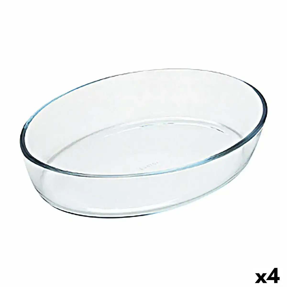 Plat de four pyrex classic vidrio ovale transparent verre 4 unites 40 x 28 x 7 cm_2845. DIAYTAR COTE D'IVOIRE - Là où Chaque Clic Compte. Parcourez notre boutique en ligne et laissez-vous guider vers des trouvailles uniques qui enrichiront votre quotidien.