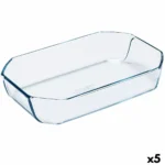 Plat de four pyrex inspiration rectangulaire 30 x 20 x 6 45 cm transparent verre 5 unites _8730. DIAYTAR COTE D'IVOIRE - Là où la Qualité est Non Négociable. Parcourez notre boutique en ligne pour découvrir des produits qui incarnent le raffinement et l'excellence du Côte d'Ivoire.