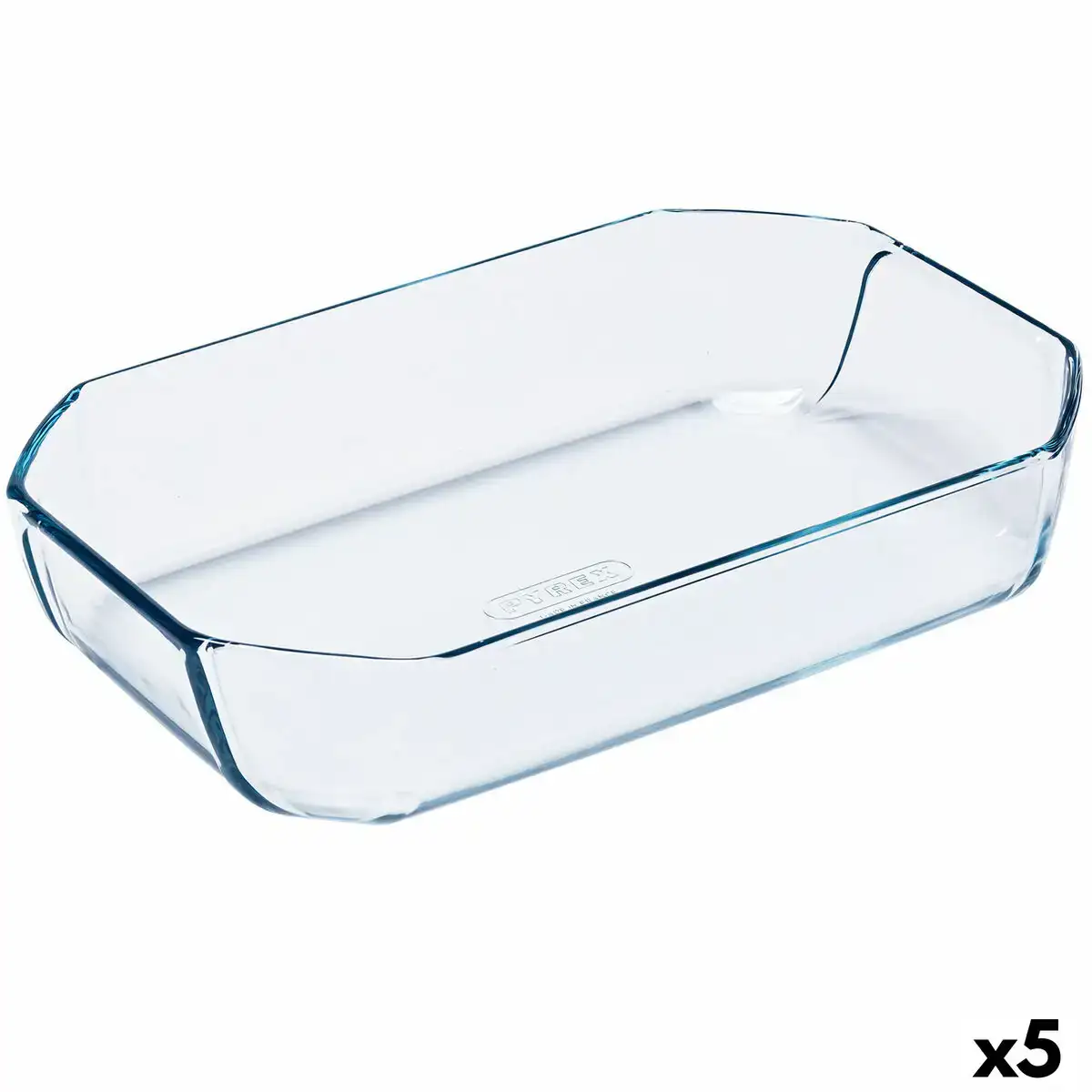 Plat de four pyrex inspiration rectangulaire 30 x 20 x 6 45 cm transparent verre 5 unites _8730. DIAYTAR COTE D'IVOIRE - Là où la Qualité est Non Négociable. Parcourez notre boutique en ligne pour découvrir des produits qui incarnent le raffinement et l'excellence du Côte d'Ivoire.