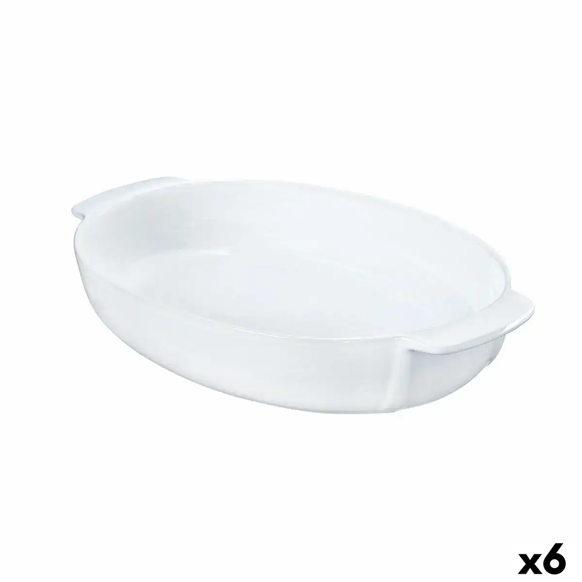 Plat de four pyrex signature ovale 35 x 22 x 7 cm ceramique blanc 6 unites _3275. Bienvenue chez DIAYTAR COTE D'IVOIRE - Où Votre Shopping Prend Vie. Découvrez notre univers et dénichez des trésors qui ajoutent de la couleur à votre quotidien.
