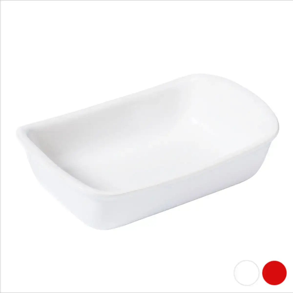 Plat de four pyrex supreme blanc ceramique 22 x 15 cm _8151. DIAYTAR COTE D'IVOIRE - Là où Chaque Achat a du Sens. Explorez notre gamme et choisissez des produits qui racontent une histoire, du traditionnel au contemporain.