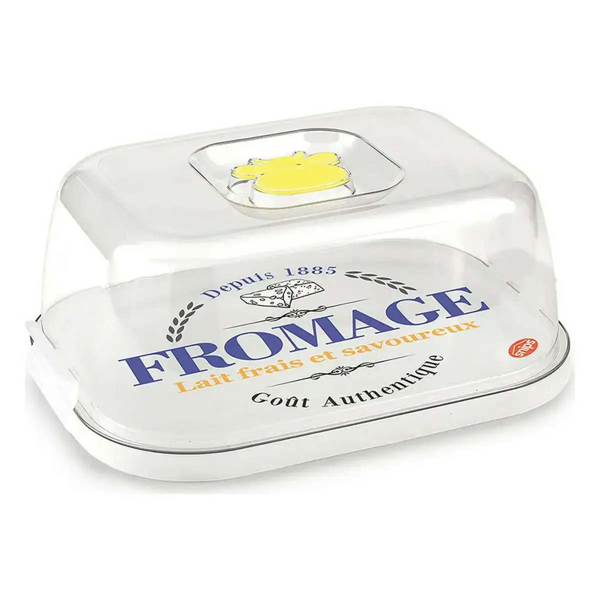 Plateau a fromages snips avec couvercle 3 l 27 x 20 x 11 cm_9958. DIAYTAR COTE D'IVOIRE - L'Art de Choisir, l'Art de S'émerveiller. Explorez notre gamme de produits et laissez-vous émerveiller par des créations authentiques et des designs modernes.
