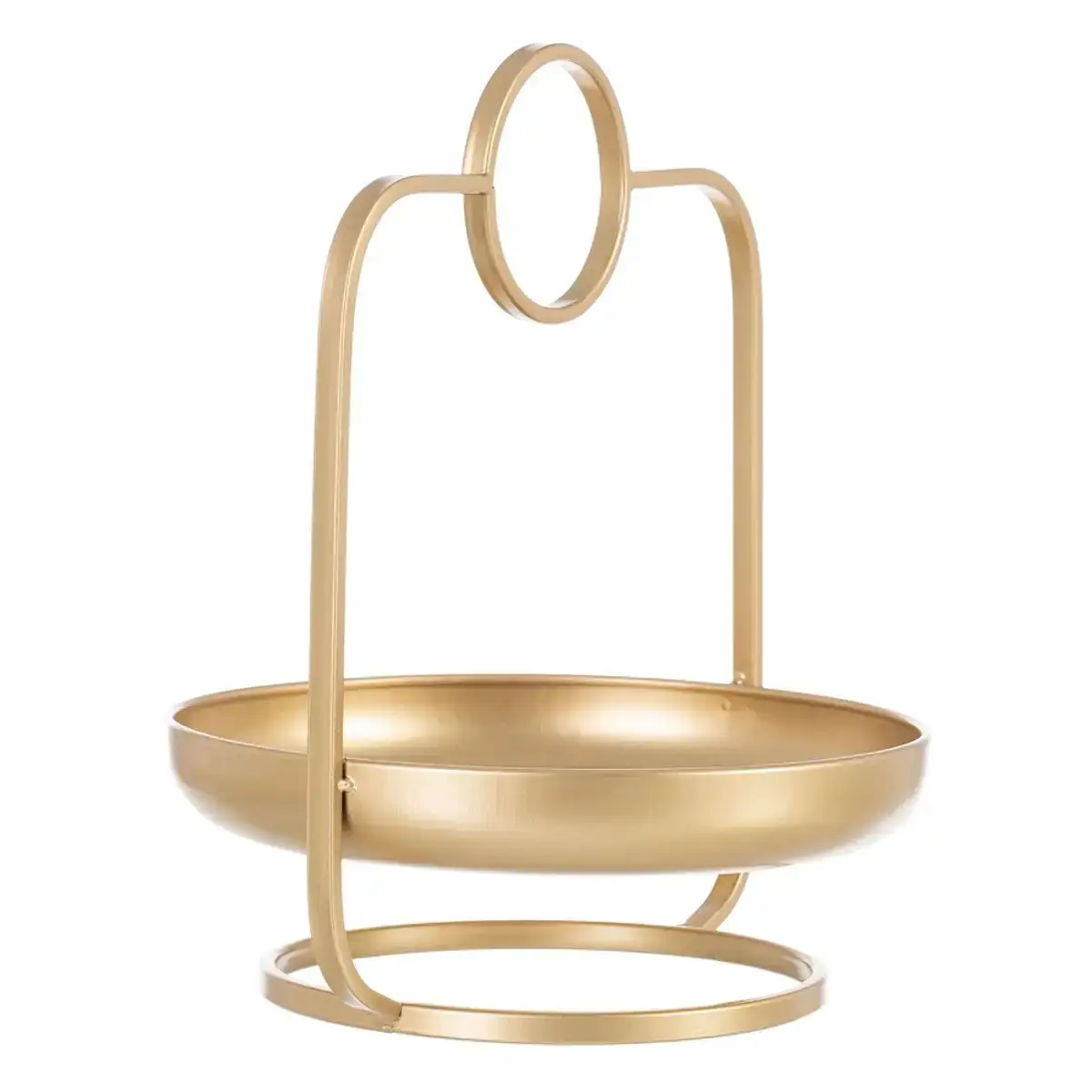 Plateau aperitif 26 5 x 25 x 32 5 cm dore metal_6259. DIAYTAR COTE D'IVOIRE - L'Art de Choisir, l'Art de S'émerveiller. Explorez notre gamme de produits et laissez-vous émerveiller par des créations authentiques et des designs modernes.