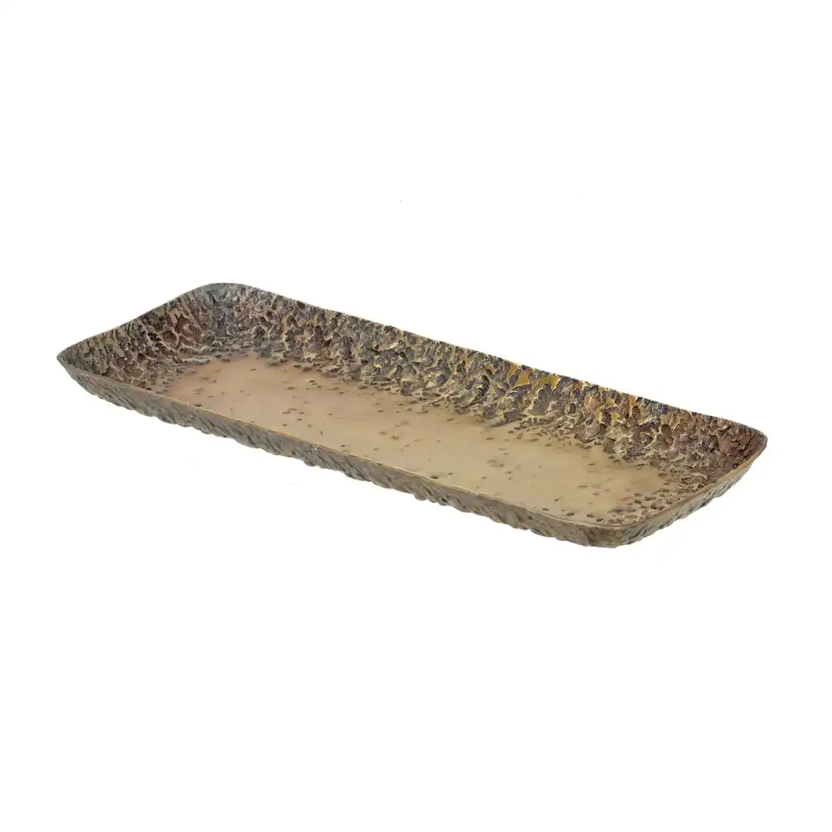 Plateau aperitif 32 x 12 x 2 cm aluminium bronze_6216. DIAYTAR COTE D'IVOIRE - Votre Plateforme Shopping, Votre Choix Éclairé. Explorez nos offres et choisissez des articles de qualité qui reflètent votre style et vos valeurs.