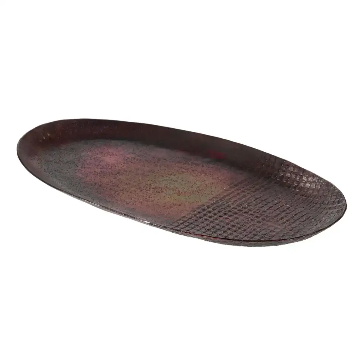 Plateau aperitif 41 x 22 x 2 cm aluminium bronze_2514. DIAYTAR COTE D'IVOIRE - Où l'Élégance Rencontre l'Authenticité. Naviguez à travers notre boutique en ligne et choisissez des produits qui incarnent le style et la tradition du Côte d'Ivoire.