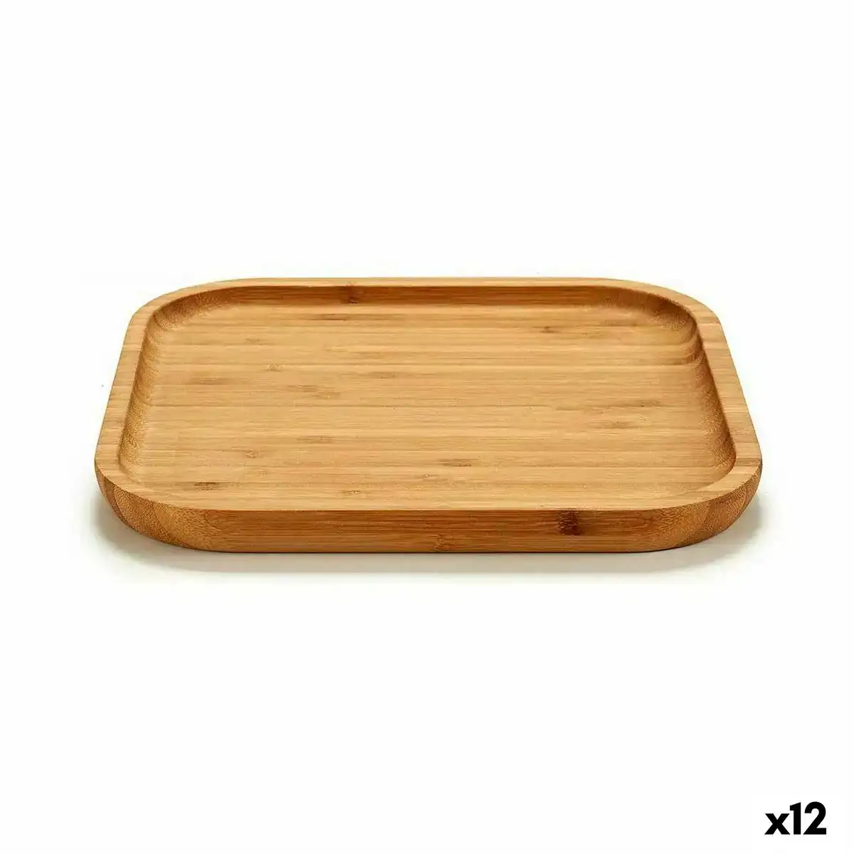 Plateau aperitif carre marron bambou 20 x 1 5 x 20 cm 12 unites _7521. DIAYTAR COTE D'IVOIRE - L'Art de Choisir, l'Art de S'émerveiller. Explorez notre boutique en ligne et choisissez des articles qui éveillent votre sens de l'émerveillement.