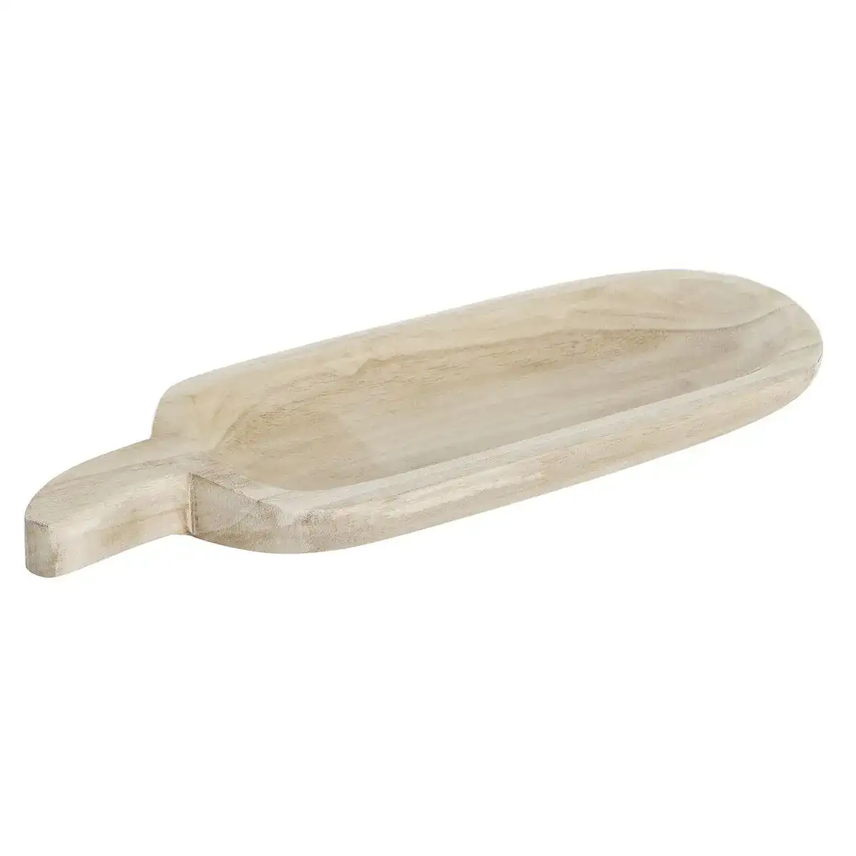 Plateau aperitif dkd home decor marron clair naturel tropical 43 x 16 x 4 cm_6918. DIAYTAR COTE D'IVOIRE - L'Art de Vivre le Shopping Authentique. Découvrez notre boutique en ligne et trouvez des produits qui célèbrent la culture et l'héritage du Côte d'Ivoire.