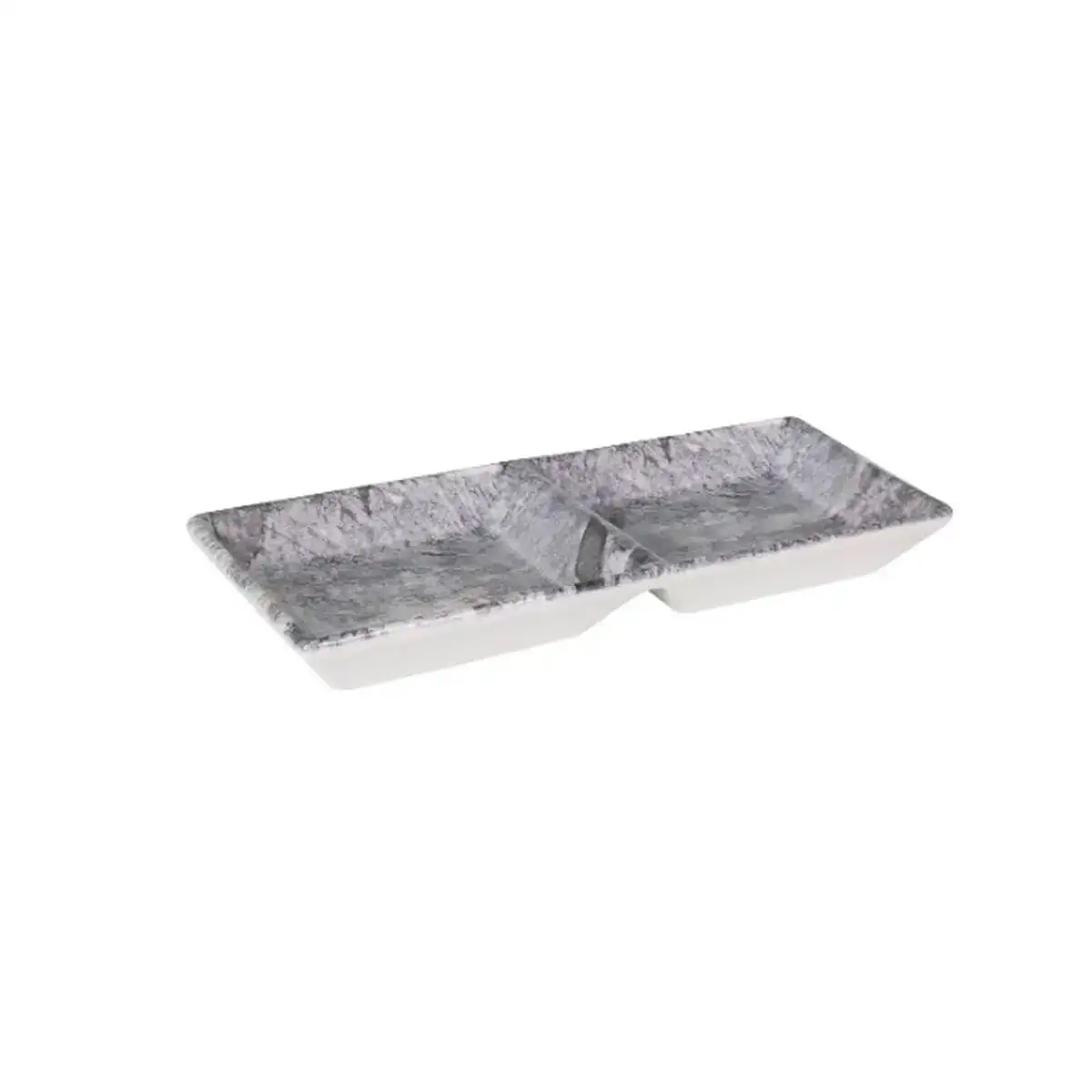 Plateau aperitif la mediterranea stonehenge 2 compartiments 25 x 11 x 3 cm_4362. DIAYTAR COTE D'IVOIRE - Votre Escale Shopping incontournable. Explorez notre boutique en ligne et dénichez des trésors qui reflètent la richesse culturelle et la modernité du Côte d'Ivoire.