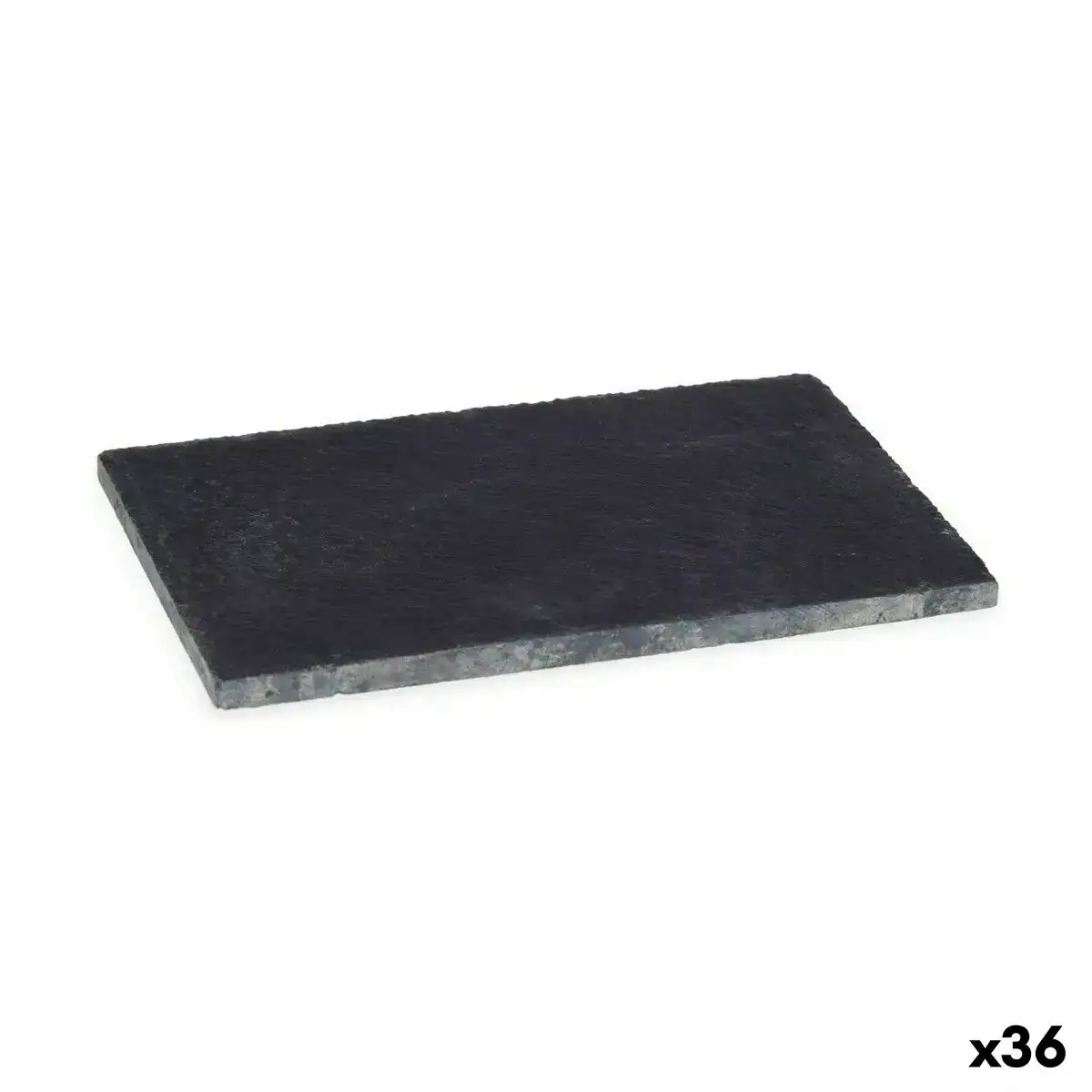 Plateau aperitif noir ardoise 10 x 0 5 x 15 cm 36 unites _1935. DIAYTAR COTE D'IVOIRE - L'Art de Choisir, l'Art de S'émerveiller. Explorez notre gamme de produits et laissez-vous émerveiller par des créations authentiques et des designs modernes.