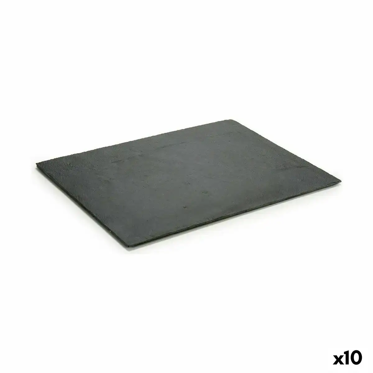 Plateau aperitif noir ardoise 40 x 0 5 x 30 cm 10 unites _1168. DIAYTAR COTE D'IVOIRE - Là où Chaque Produit est une Trouvaille Unique. Découvrez notre boutique en ligne et trouvez des articles qui vous distinguent par leur originalité.
