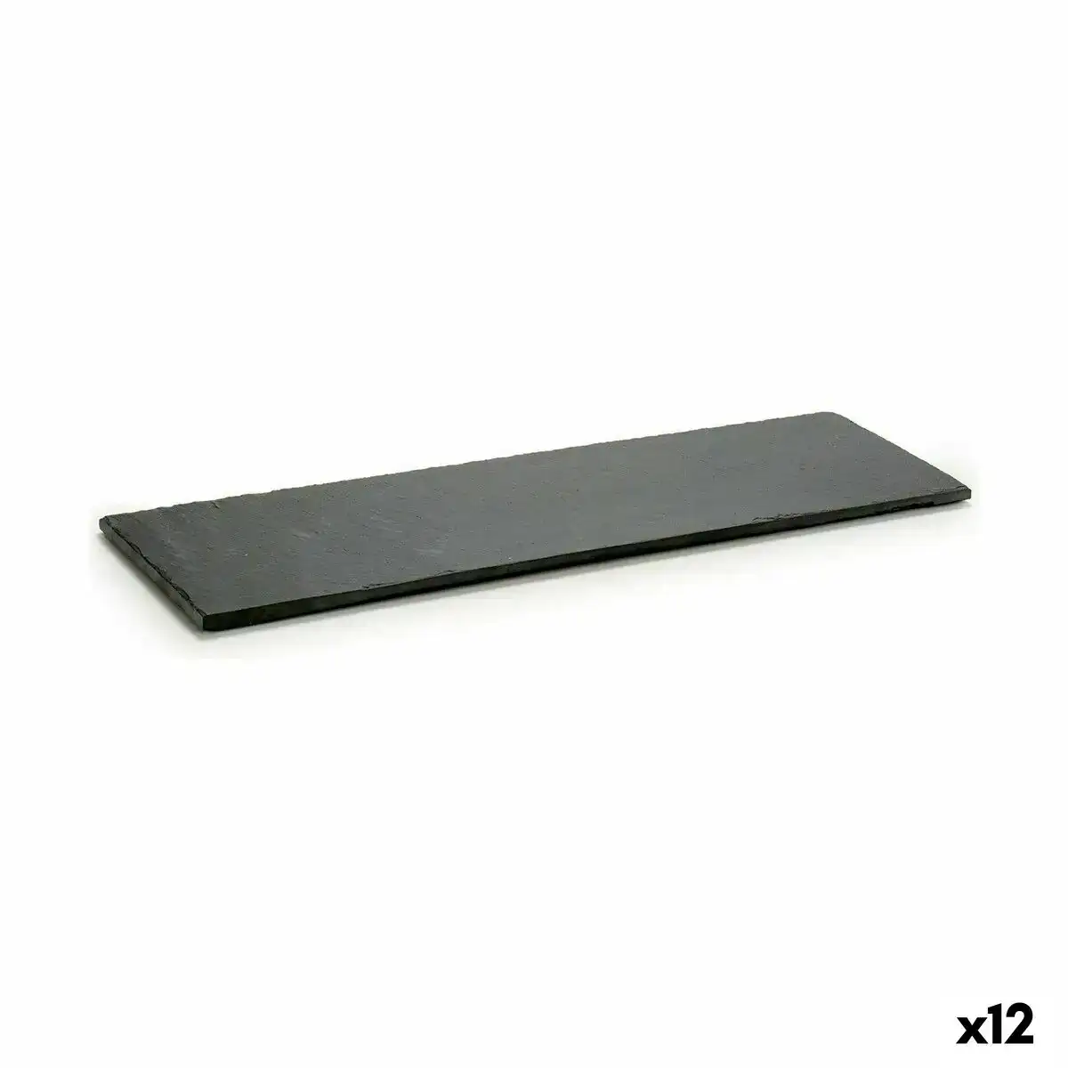 Plateau aperitif noir ardoise 50 x 0 5 x 15 cm 12 unites _5349. DIAYTAR COTE D'IVOIRE - Votre Passage vers l'Élégance Abordable. Explorez notre collection où chaque produit est choisi pour sa qualité et son accessibilité, incarnant ainsi l'essence du Côte d'Ivoire.
