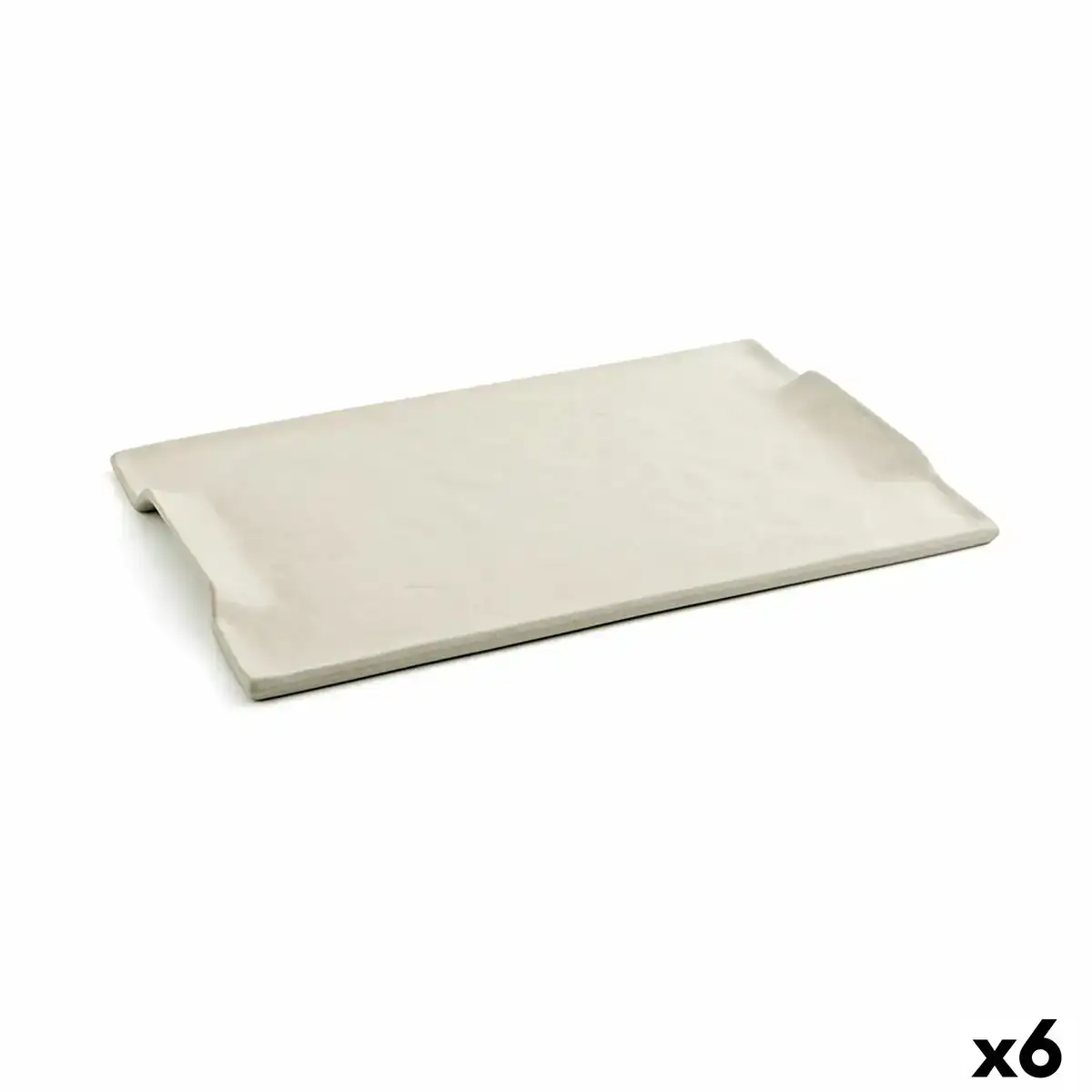 Plateau aperitif quid mineral ceramique beige 30 x 18 cm 6 unites _4947. DIAYTAR COTE D'IVOIRE - Où Chaque Produit a son Histoire. Découvrez notre gamme de produits, chacun portant en lui le récit de l'artisanat et de la passion, pour vous offrir une expérience de shopping authentique.