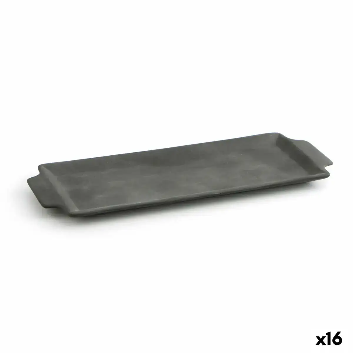 Plateau aperitif quid mineral ceramique noir 10 x 28 cm 16 unites _5397. DIAYTAR COTE D'IVOIRE - L'Art de Choisir, l'Art de Vivre. Parcourez notre boutique en ligne et découvrez des produits qui transforment chaque choix en une expérience enrichissante.