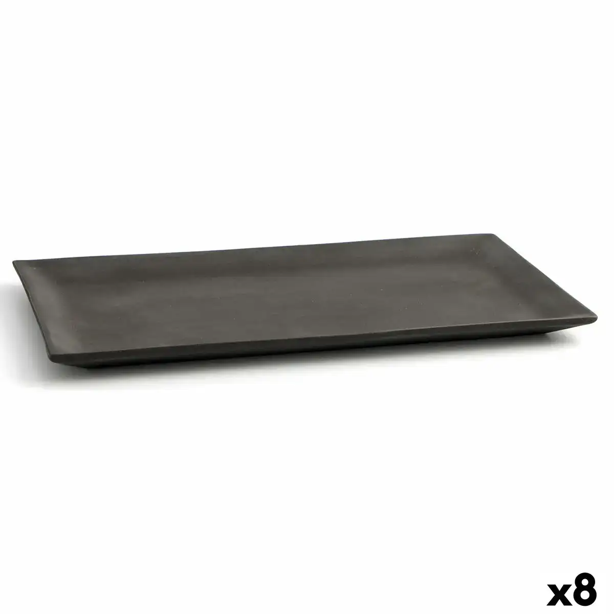 Plateau aperitif quid mineral gres noir ceramique 15 x 30 cm 8 unites _3773. Bienvenue chez DIAYTAR COTE D'IVOIRE - Où le Shopping Devient un Plaisir. Découvrez notre boutique en ligne et trouvez des trésors qui égaieront chaque jour de votre vie.