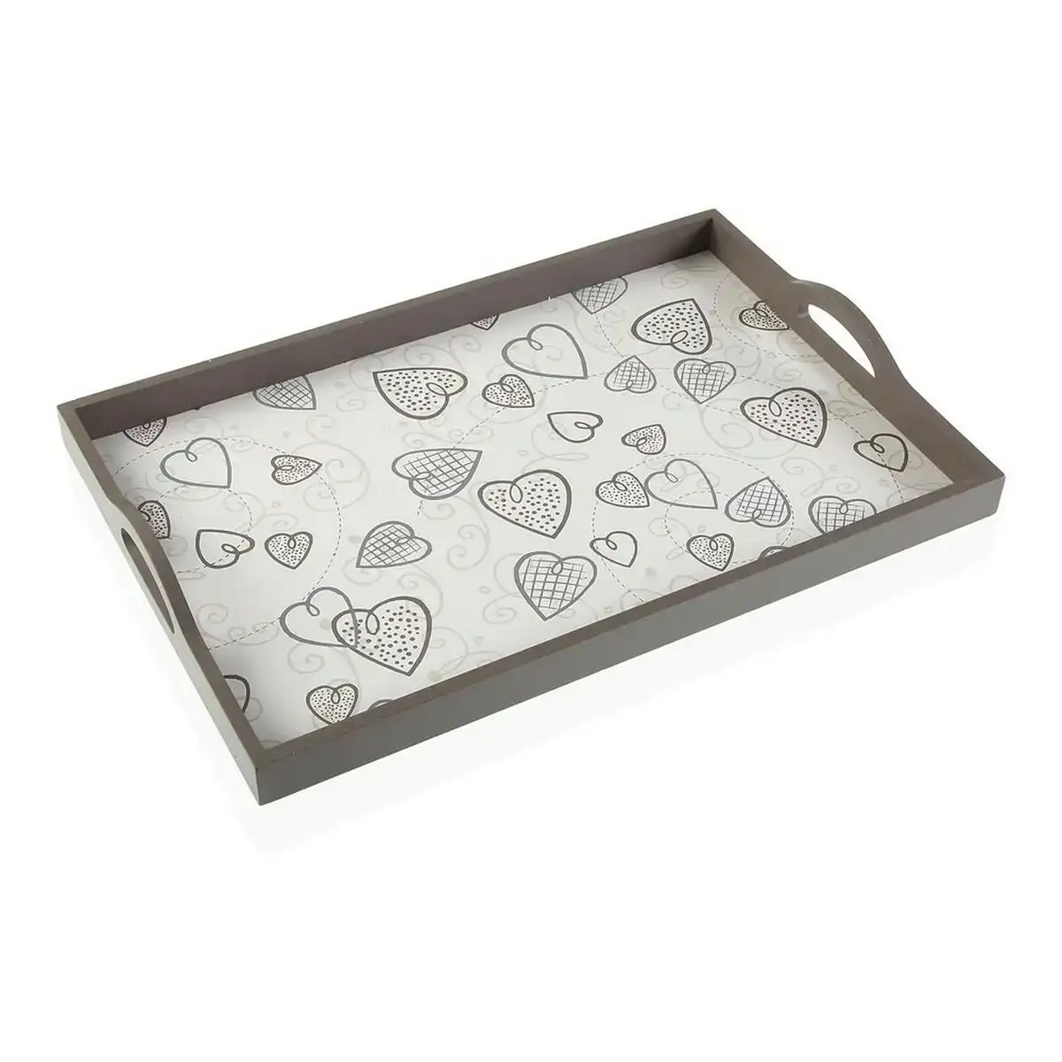 Plateau cozy coeurs bois mdf 30 x 5 x 45 cm _3251. DIAYTAR COTE D'IVOIRE - Votre Portail vers l'Extraordinaire. Parcourez nos collections et découvrez des produits qui vous emmènent au-delà de l'ordinaire, créant une expérience de shopping mémorable.