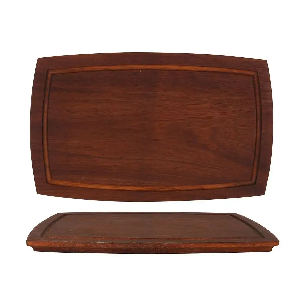 Plateau inde iroko 40 x 25 x 2 5 cm_8247. Entrez dans l'Univers de DIAYTAR COTE D'IVOIRE - Où le Shopping Devient une Découverte. Explorez nos rayons et dénichez des trésors qui illuminent votre quotidien.