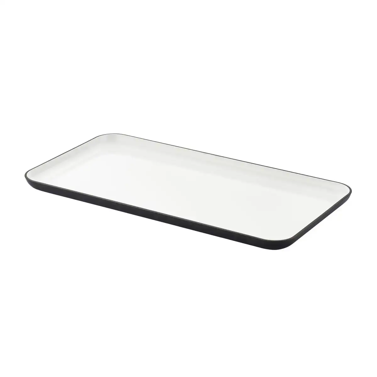 Plateau inde melamine blanc noir 38 x 20 x 1 5 cm_2715. Découvrez DIAYTAR COTE D'IVOIRE - Là où le Choix Rencontre la Qualité. Parcourez notre gamme diversifiée et choisissez parmi des produits conçus pour exceller dans tous les aspects de votre vie.