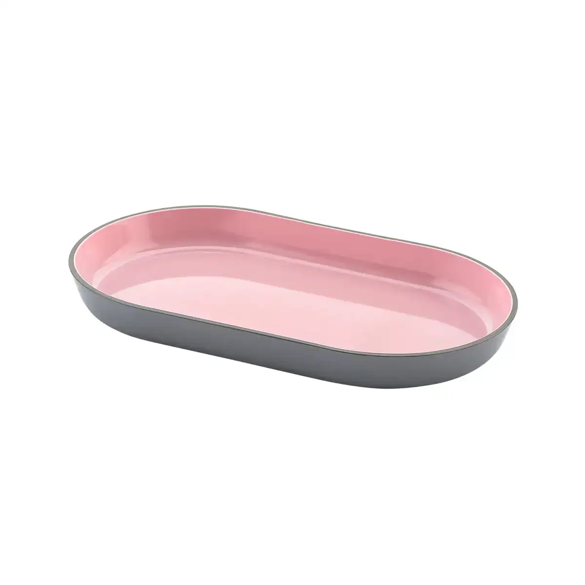 Plateau inde melamine rose gris 24 x 14 x 2 5 cm_5506. Bienvenue sur DIAYTAR COTE D'IVOIRE - Votre Fenêtre sur le Shopping Moderne. Parcourez notre boutique en ligne et découvrez des produits qui incarnent l'évolution du style et de la qualité.
