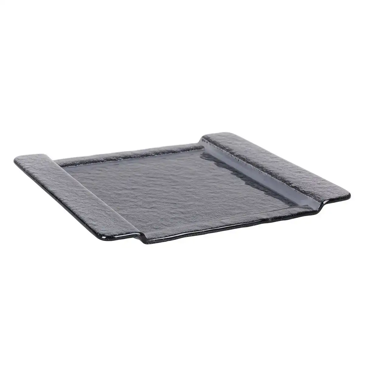 Plateau inde noir verre 32 5 x 26 5 cm_3539. DIAYTAR COTE D'IVOIRE - Là où la Tradition Devient Tendance. Naviguez à travers notre boutique en ligne et choisissez des produits qui allient l'authenticité au contemporain.