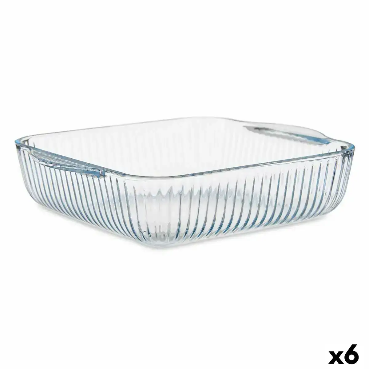 Plateau pour four transparent verre borosilicate 21 5 x 6 x 25 2 cm 6 unites _2522. DIAYTAR COTE D'IVOIRE - Là où le Chic Rencontre la Tradition. Naviguez à travers notre catalogue et choisissez des produits qui équilibrent l'élégance intemporelle et l'innovation moderne.