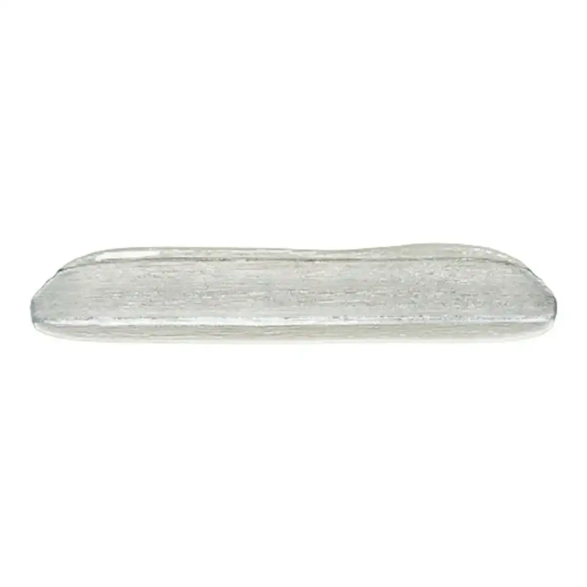 Plateau transparent verre 18 x 2 x 47 cm_7527. DIAYTAR COTE D'IVOIRE - Votre Source de Découvertes Shopping. Naviguez à travers nos catégories et découvrez des articles qui vous surprendront et vous séduiront.