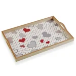 Plateau versa coeurs bois mdf 30 x 5 x 45 cm _3204. Bienvenue chez DIAYTAR COTE D'IVOIRE - Où Chaque Produit a son Histoire. Plongez dans notre sélection diversifiée et découvrez des articles qui racontent le riche patrimoine sénégalais.